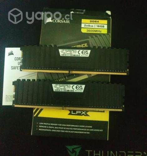 Corsair Vengeance Lpx 3600 Mhz 2x8gb