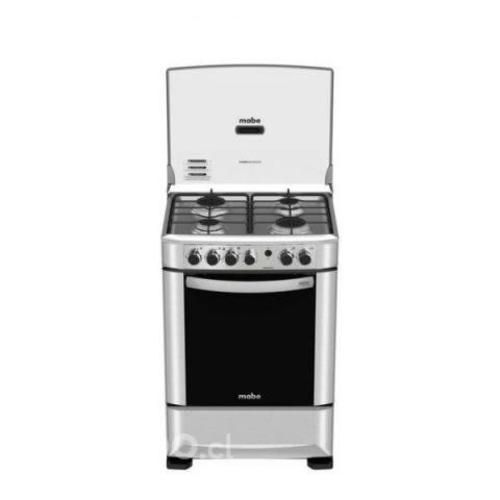 Cocina De Piso A Gas 55cm Inox Mabe Cmc5550ax0
