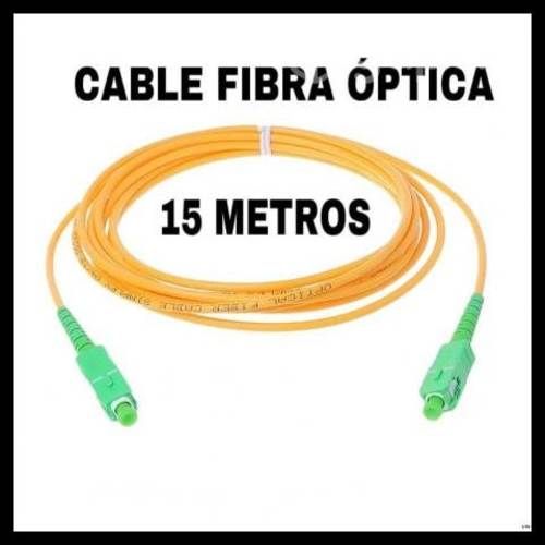Fibra óptica 15 metros