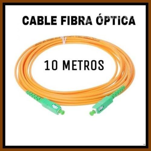 Fibra óptica cable 10.metros
