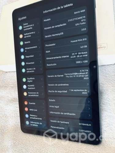 Tablet Huawei matepad 10.4 impecable