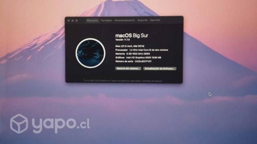 Vendo Imac escritorio