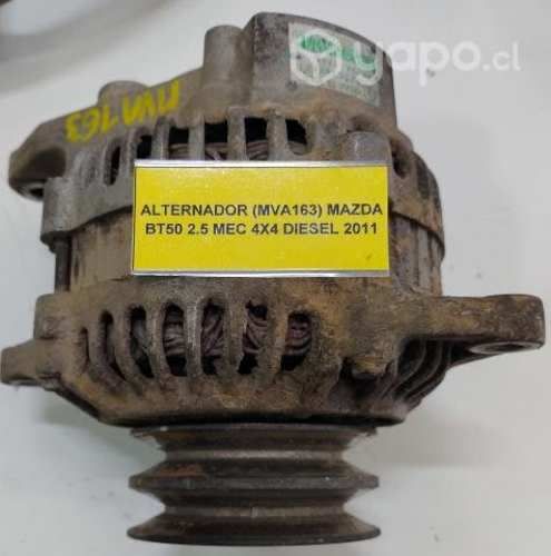 Alternador (MVA163) Mazda BT50 Tailandesa 2.5 MEC