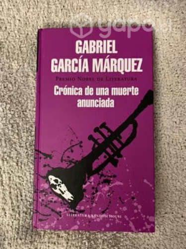 Libro Crónica de una muerte anunciada (tapa dura)