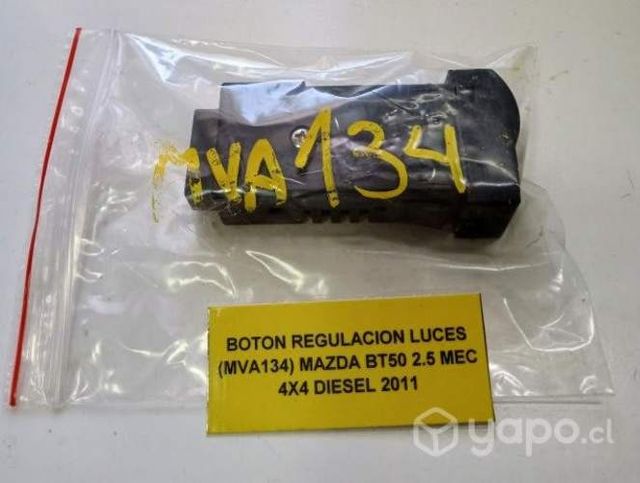 Boton Regulador Luces (MVA134) Mazda BT50 Tailande