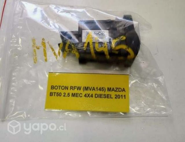 Boton RFW (MVA145) Mazda BT50 Tailandesa 2.5 MEC 4