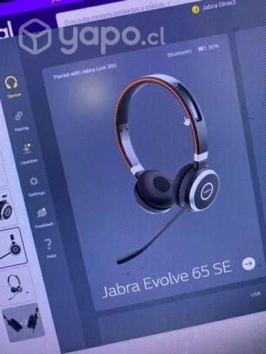 V o P audífonos jabra nuevos