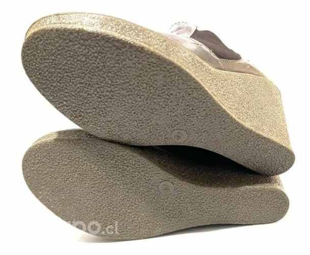 Botín Taco Chino De Cuero Marca Greenfield N*37