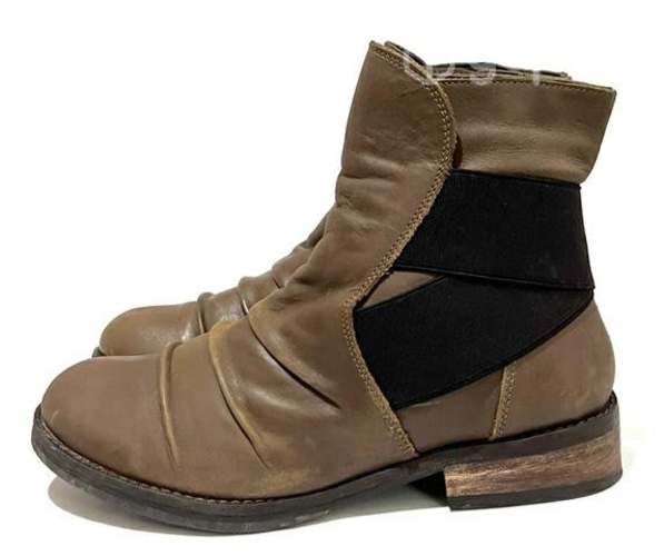 Botín 100% Cuero Marca Alaniz N*35 Café