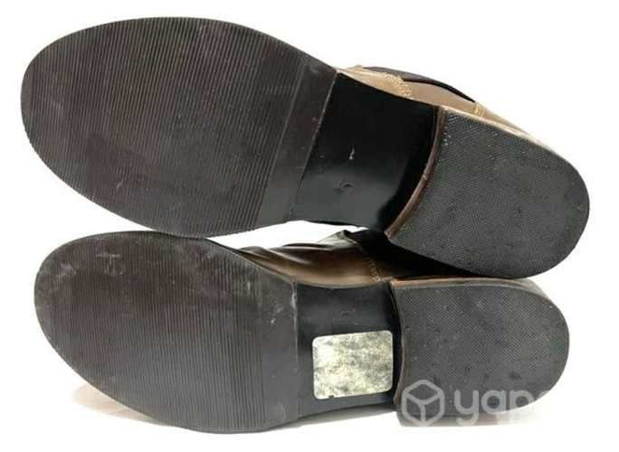 Botín 100% Cuero Marca Alaniz N*35 Café