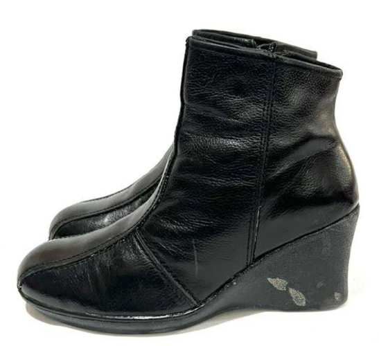 Botín Taco Chino 100% Cuero Marca Carrano N*38