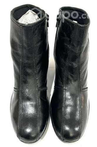 Botín Taco Chino 100% Cuero Marca Carrano N*38