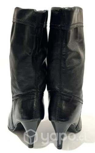 Botín 100% Cuero Marca Marquis N*37 Negro