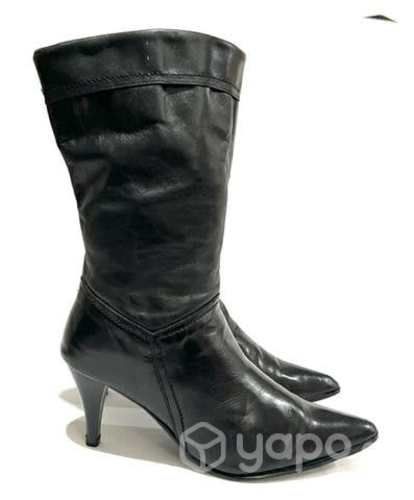 Botín 100% Cuero Marca Marquis N*37 Negro