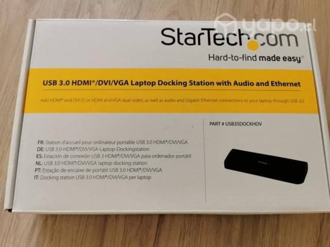 Docking Station Startech USB, HDMI, DVI, VGA