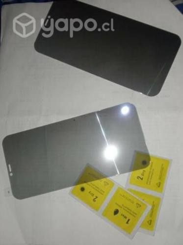 Mica antiespia, iPhone' película vidrio templado