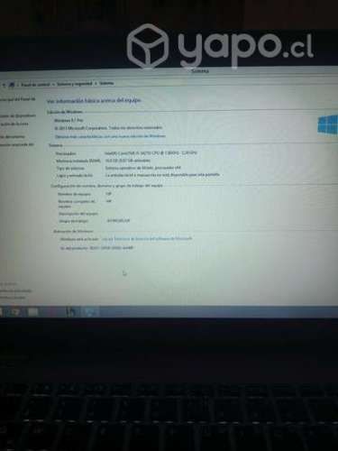 Notebook Hp en perfectas condiciones