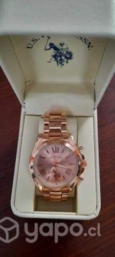Reloj U.S. Polo Assn Mujer color Cobre Nuevo