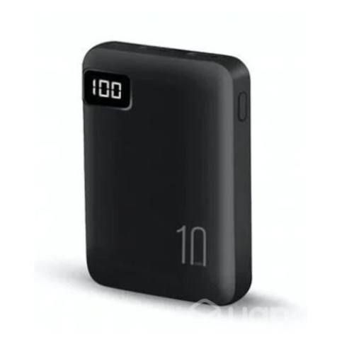 Bateria externa powerbank, 10.000 mah, color negro