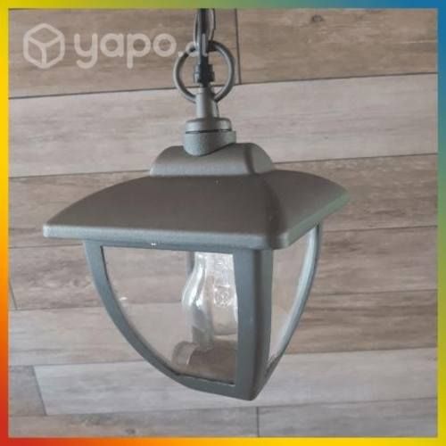 Farol colgante hamar e27 60w gris