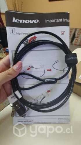 Candado de seguridad para notebook Lenovo