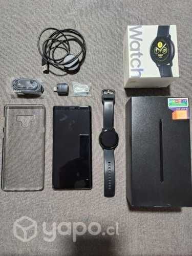 Samsung Galaxy Note 9 + Samsung Watch Active
