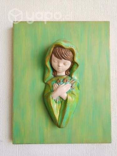 Virgen - Exclusivo, Alegre y Decorativo Cuadro