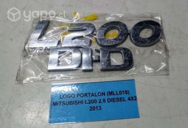 Logo Portalon (MLL018) Mitsubishi L200 2.5 Diesel