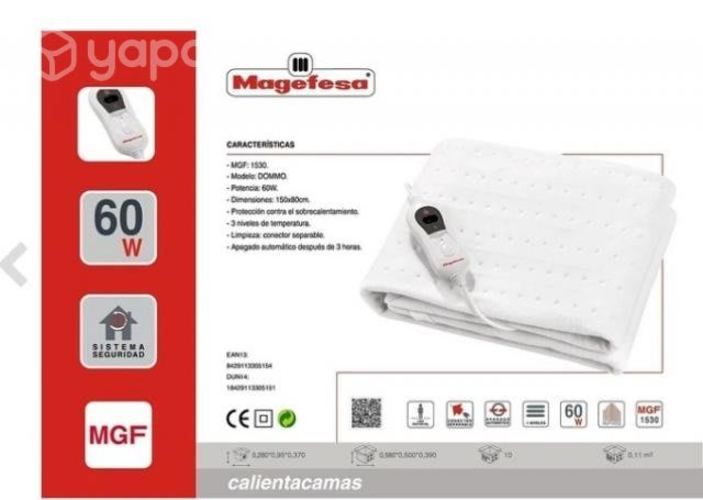 Calientacamas Magefesa 1 plaza