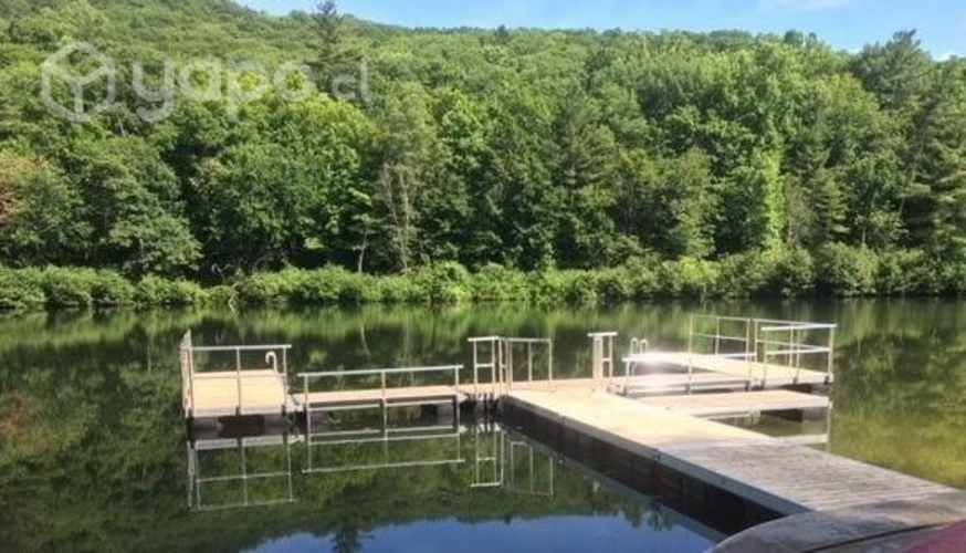 Muelles fijos y flotantes de acero galvanizado