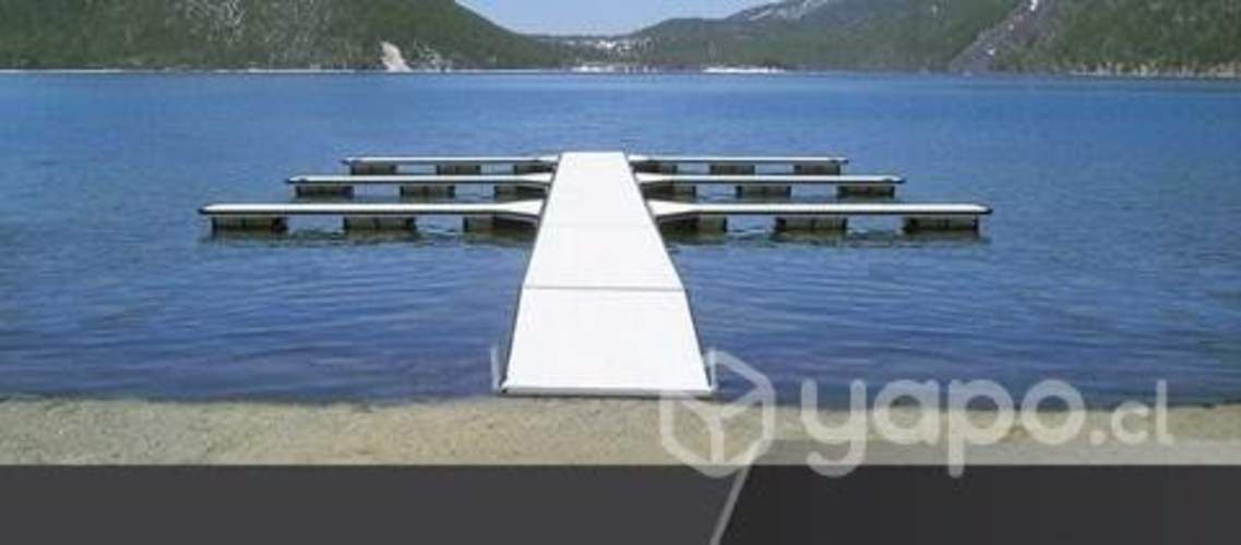 Muelles fijos y flotantes de acero galvanizado