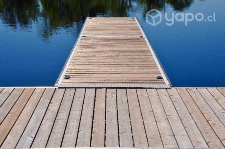 Muelles fijos y flotantes de acero galvanizado