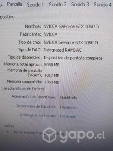 Pc escritorio semi gamer