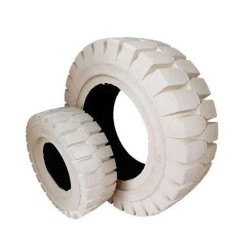 Neumático macizo 355/65-15 Blanco Clip