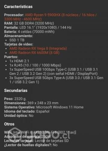 Noetbook Gamer HP Omen 16