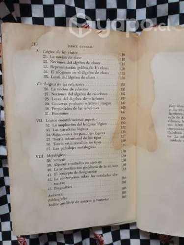 Lógica matemática de José Ferrater Mora y Hughes L