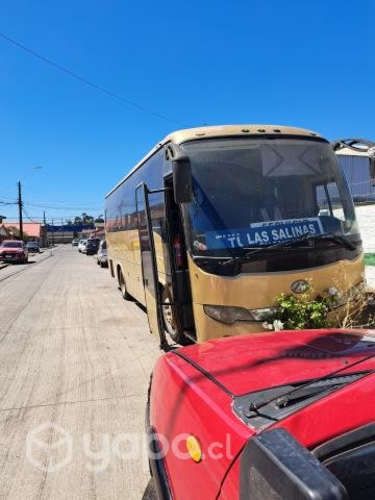 Bus higer 2013 motor trasero