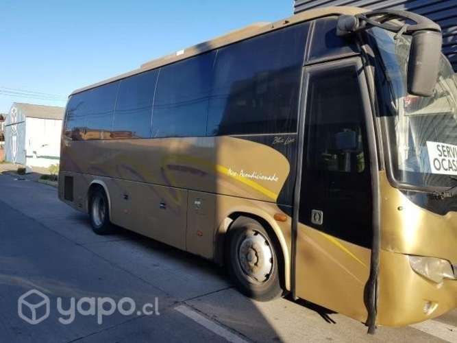 Bus higer 2013 motor trasero