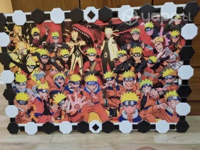 Cuadro de rompecabezas naruto
