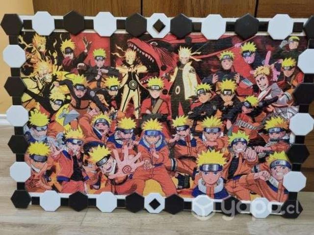 Cuadro de rompecabezas naruto