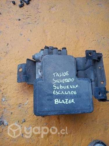 Chevrolet tahoe silverado suburvan blazer modulo