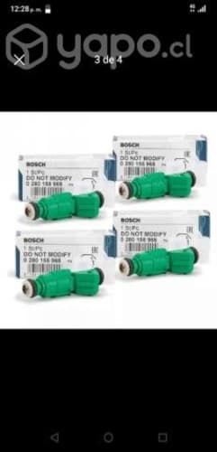 Juego de inyectores bosch alto flujo