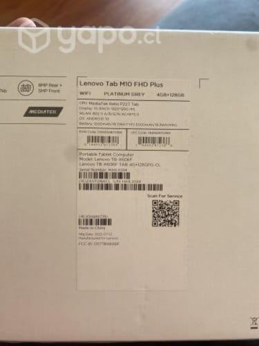 OFERTA Tablet LENOVO M10 FHD PLUS 128 GB NUEVA