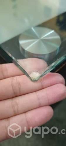 Hermosa mesa de centro vidrio