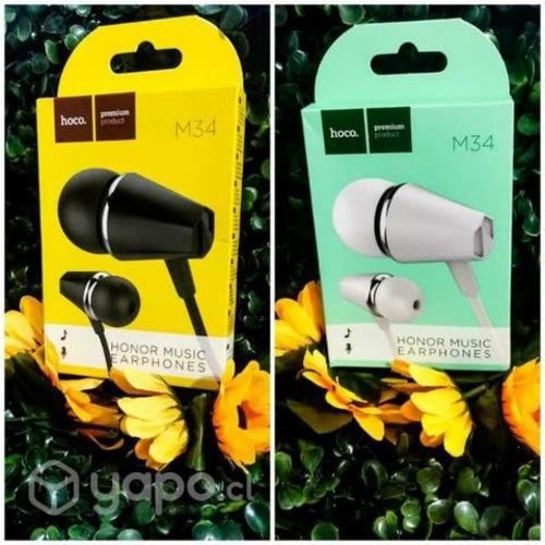 Audífonos con gomitas Hoco M34