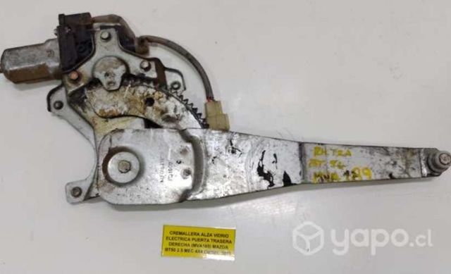 Cremallera AlzaVidrio Elect tras der (MVA189) BT50