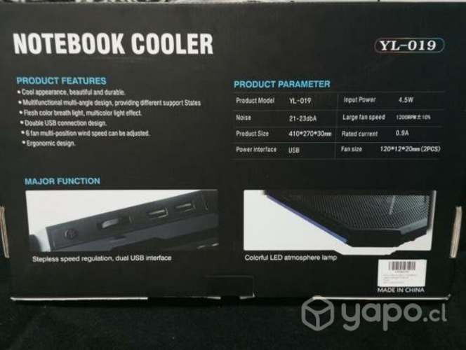 Ventilador para Notebook