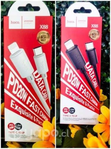 Cable de Tipo C a iPhone Hoco X88