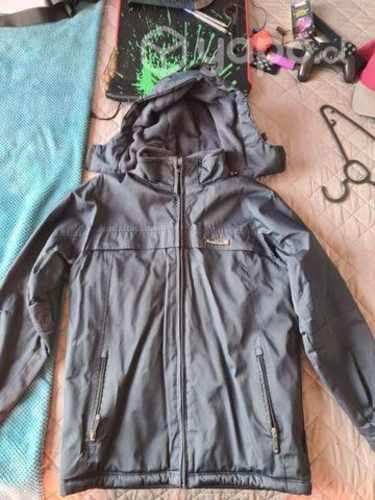Chaqueta maui and sons talla 16 impermiable azul m