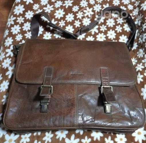 Bolso ejecutivo 100% cuero hush puppies